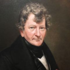August Muller. Ritratto di Auguste Grandjean de Montigny. Olio su tela, 1843. Rio de Janeiro, Museu Nacional de Belas Artes