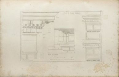 Pl. 18. D&eacute;tails du Palais Strozzi