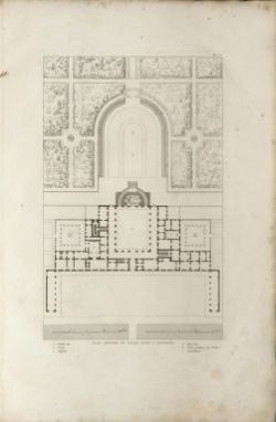 Pl.   2. Plan g&eacute;n&eacute;ral du Palais Pitti &agrave; Florence