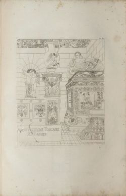 Pl.  61. Vue du grand escalier du Palais Pitti, &agrave; Florence, prise du premier &eacute;tage