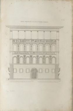 Pl. 29. Palais Guadagni sur la place du St. Esprit &agrave; Florence