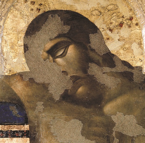Cimabue, Croce, part., Firenze, Museo dell'Opera di Santa Croce_COR2_dimensio