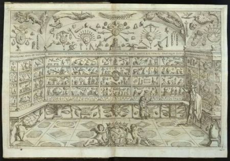 Museo Cospiano annesso a quello del famoso Vlisse Aldrovandi e donato alla sua patria dall'illustrissimo signor Ferdinando Cosp ... Bologna, 1677