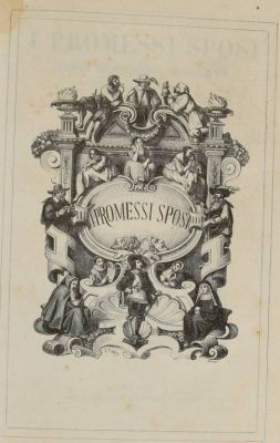 Alessandro Manzoni, I promessi sposi, Milano, Guglielmini e Redaelli, 1840, frontespizio