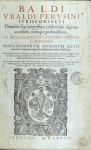 Commentaria, frontespizio Commentaria, frontespizio