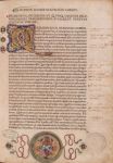 Statuta Verone, incipit libro 1 Statuta Verone, incipit libro 1