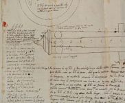 Trattato della vera architettura di ogni sorta di vascello, c. 67r rosso, particolare