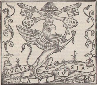 Statuta Perusie, stemma